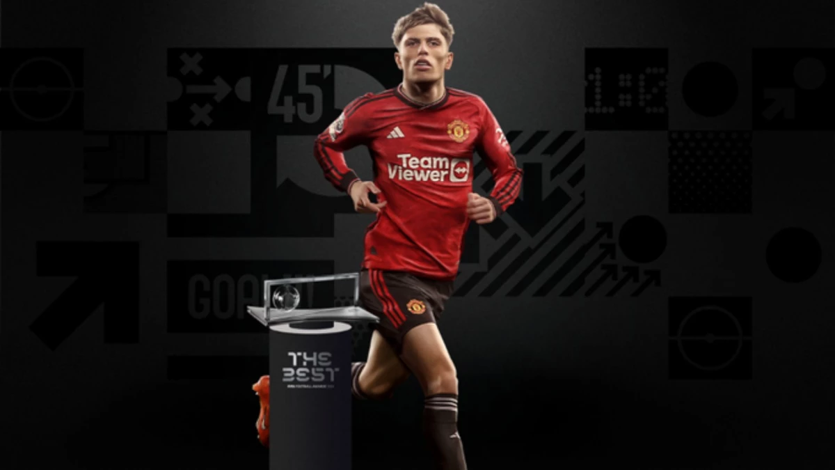 Alejandro Garnacho se llevó el Premio Puskas | Foto: @FIFAWorldCup