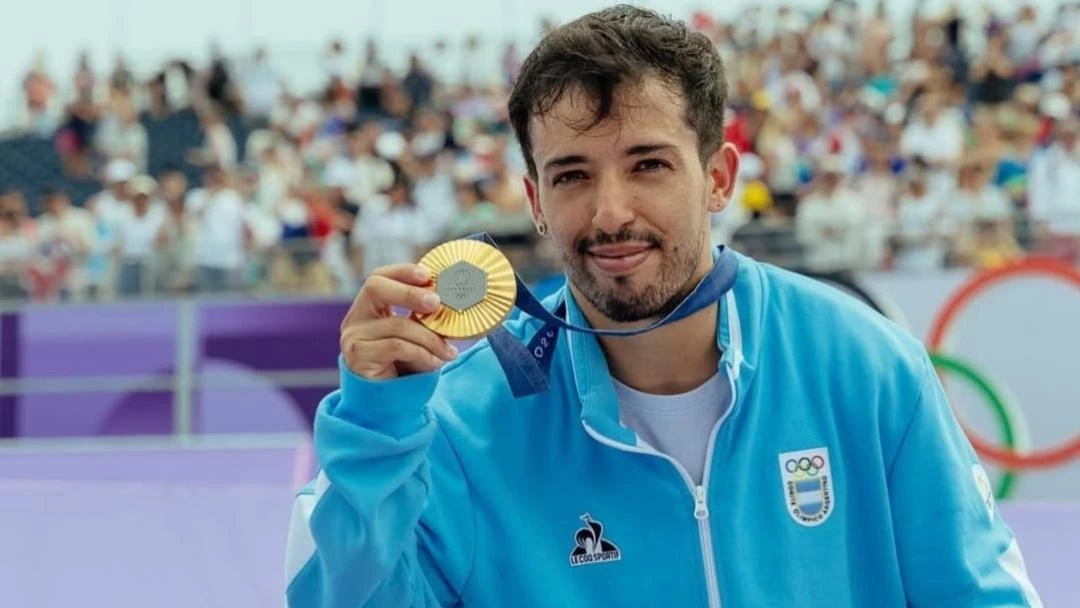 Maligno Torres, oro olímpico en París 2024 | Foto: COA