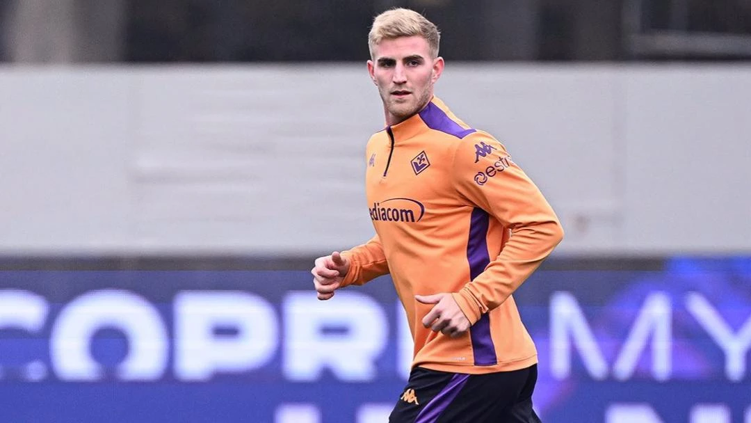 Valentini no encontró lugar en el equipo de Florencia y se fue a préstamo a Hellas Verona. Foto: Prensa Fiorentina.