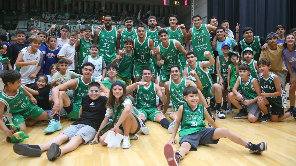 El Griego volvió este año a la LNB. Foto: Prensa Atenas.&nbsp;