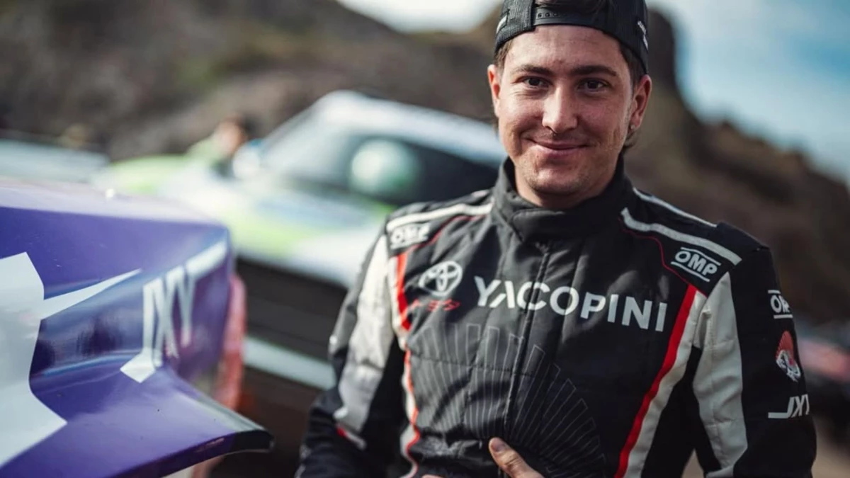 &nbsp;Juan Cruz Yacopini, el mendocino que representa a la Argentina en la categoría autos del Rally Dakar | Foto: IG juanxyacopini