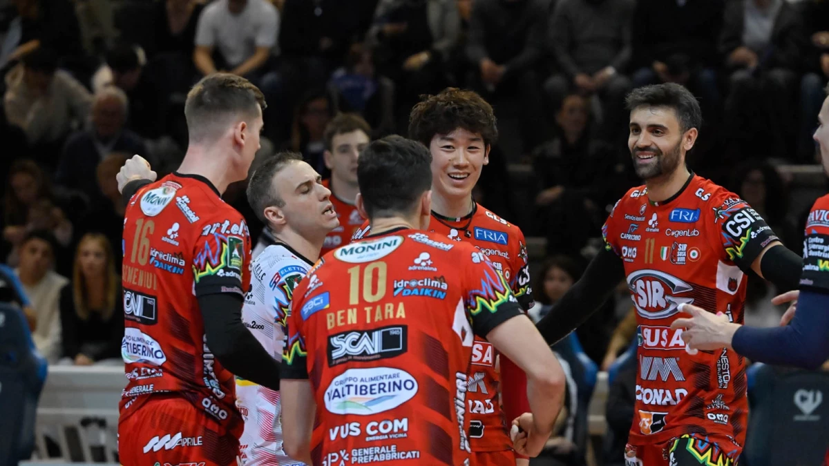 Foto: Sir safety Perugia (@SIRVolleyPG)