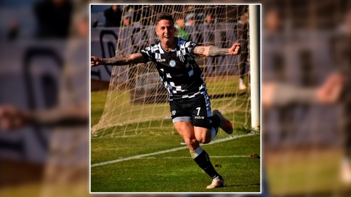 Foto:@ClubMadryn. El delantero Nazareno Solís es cedido a préstamo por octava vez en su carrera, siempre con Boca como dueño de su pase.&nbsp;