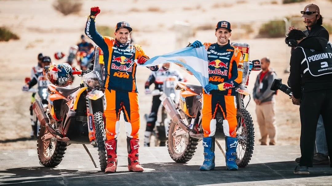 Los Benavides en tiempos de dos ruedas | Foto: ASO