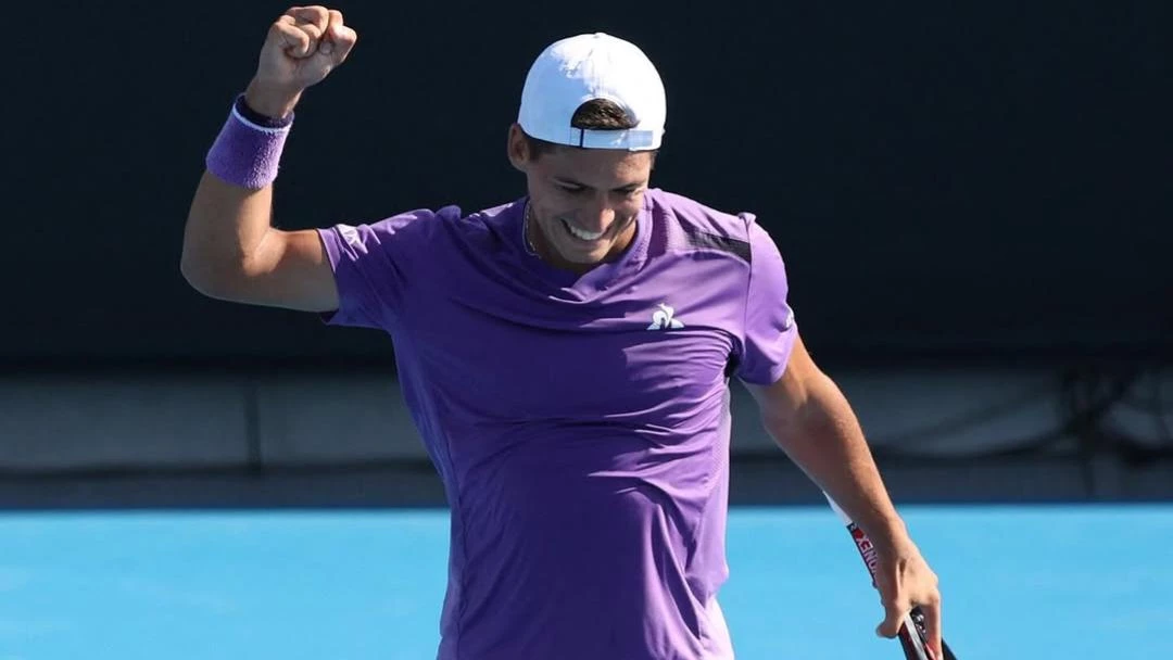 Báez, el mejor argentino rankeado para el AUS Open (Foto: IG@sebastianbaez1)