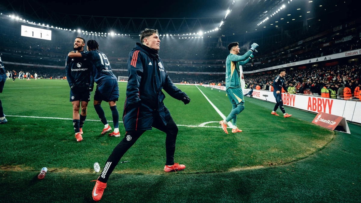 El extremo continuará en la Premier League. Foto: X Manchester United.