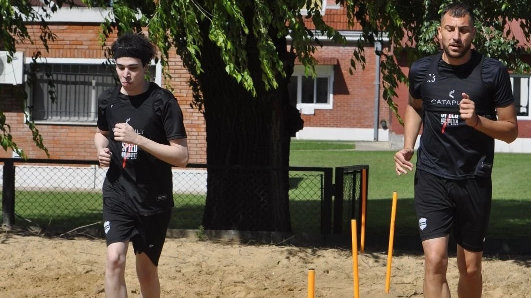 El streamer se entrenó unas semanas antes del debut. Foto: Prensa Riestra.