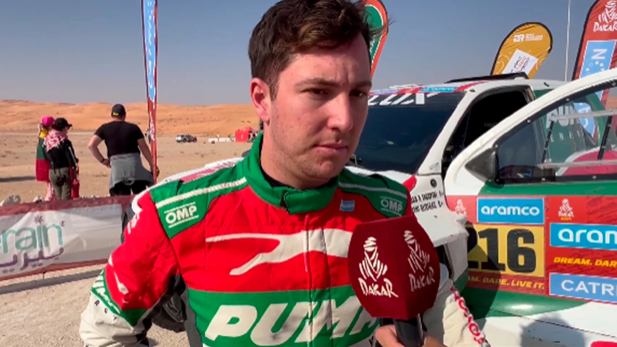 Yacopini analizó su Etapa 10 y ya palpita la de este jueves donde apunta a terminar lo más alto posible en el Dakar 2025 | | Foto: Captura video Carburando