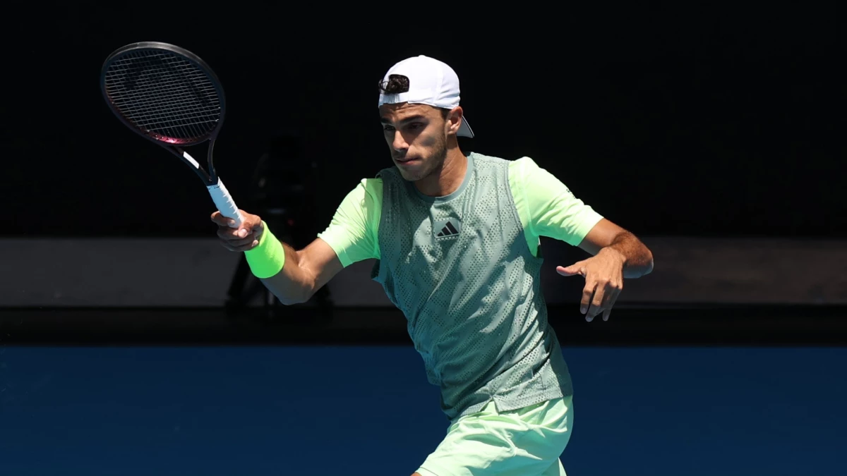 Francisco Cerúndolo sigue con el sueño de avanzar en Australia Open. Foto: X Australia Open.