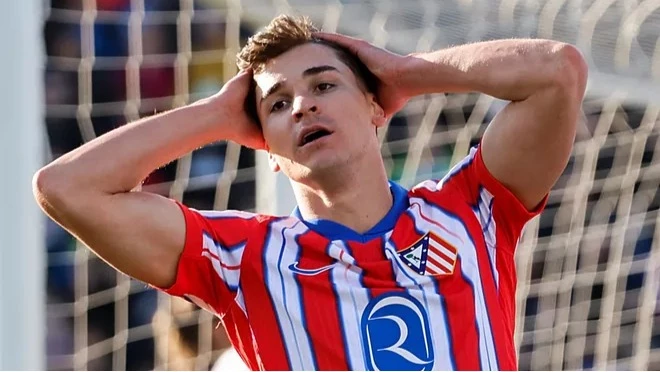 Julián lamenta una opción errada. Foto: (LaLiga)