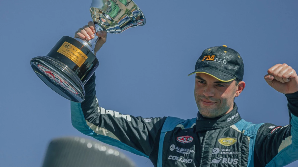 Foto: @actcoficial. Baltazar Leguizamón da el salto al automovilismo del NASCAR de los Estados Unidos.&nbsp;