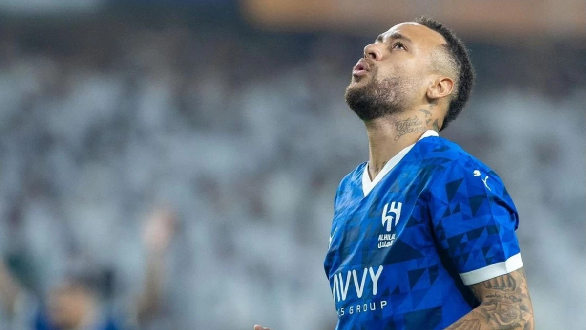 El día que Neymar volvió a jugar tras su lesión. Foto: “X” de Neymar Jr (@neymarjr).