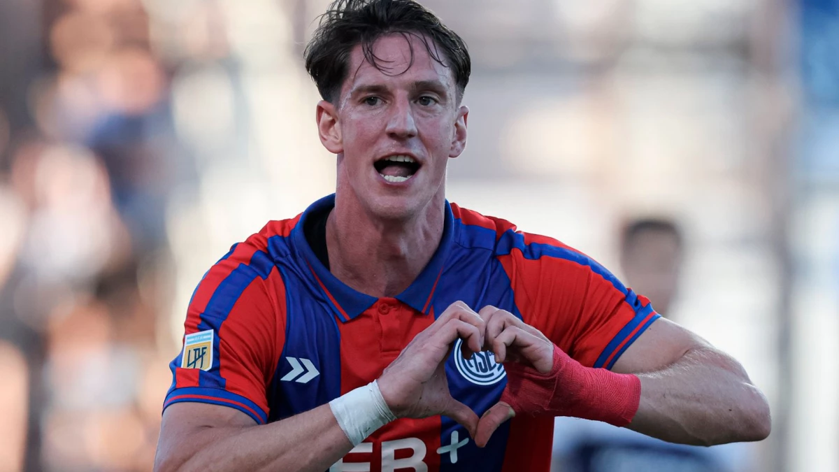 Andrés Vombergar, el hombre gol en San Lorenzo &nbsp;| Foto: Prensa San Lorenzo