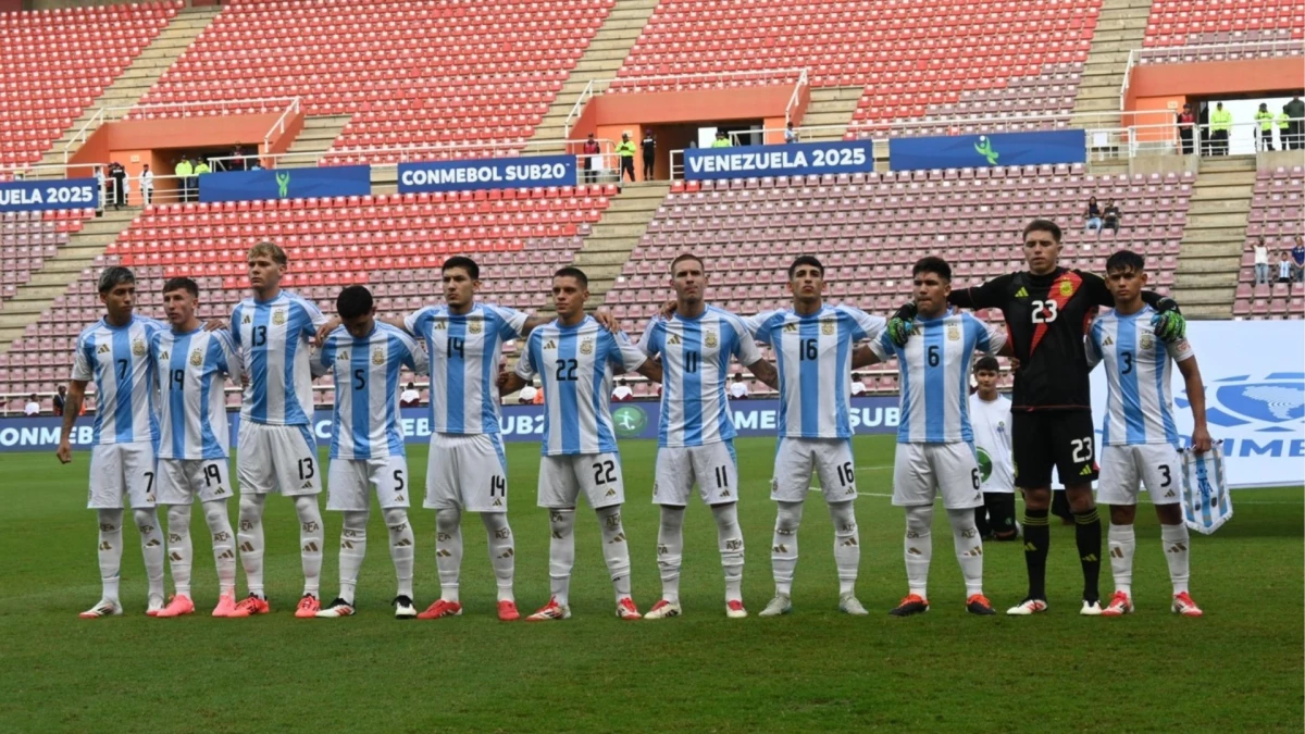 Foto: “X” de Selección Argentina (@Argentina). Argentina no pudo con Ecuador en Lara