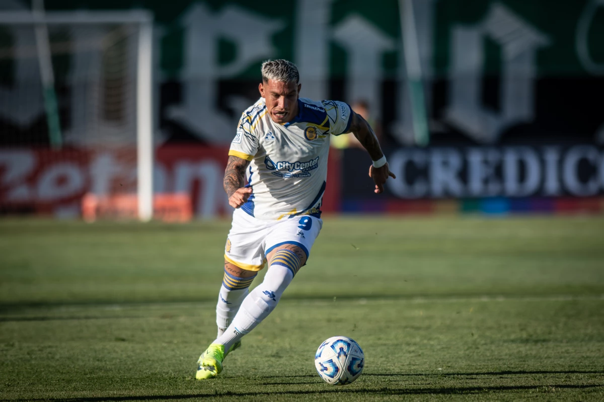 Enzo Copetti, atacante de Rosario Central.&nbsp;