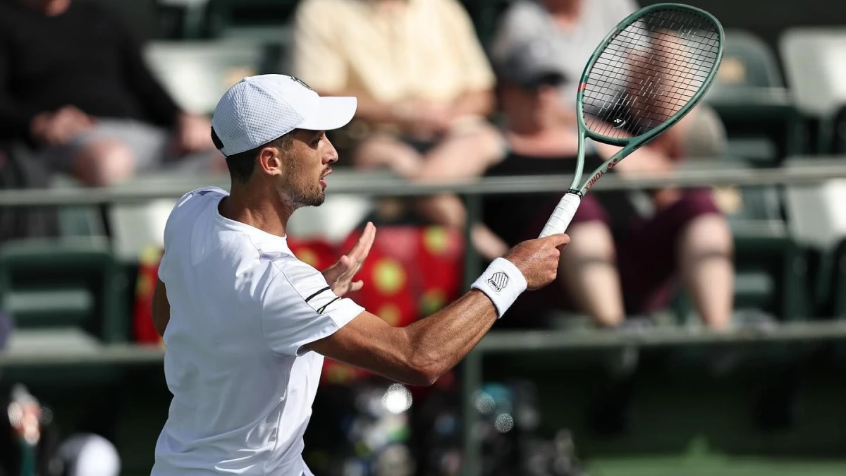 Cachín durante uno de sus partidos en 2024. Foto: @pecachin