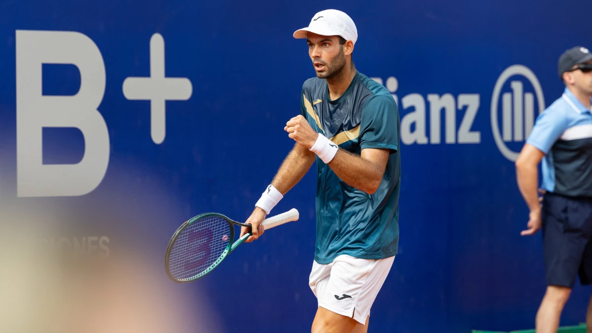 Facundo Díaz Acosta, campeón en 2024, debutará este lunes en la 25ta. edición del ATP de Buenos Aires. (Foto: @ArgentinaOpen)