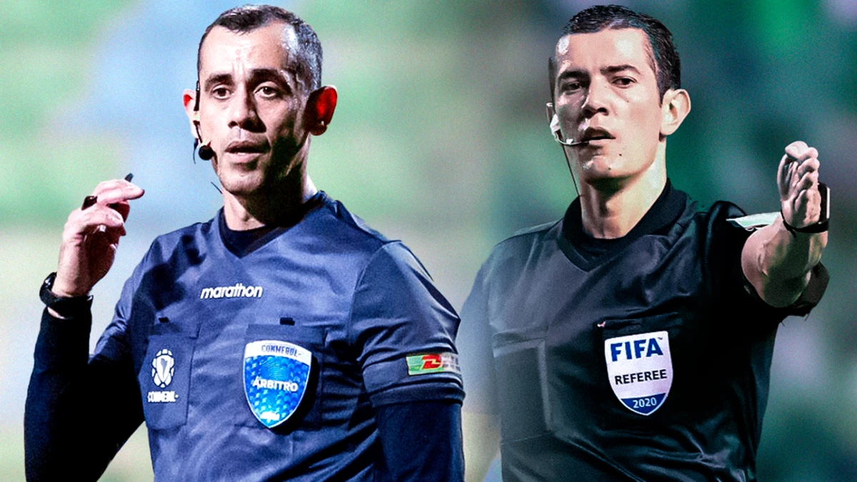 Foto: &nbsp;El paraguayo Juan Benítez y el colombiano Andrés Rojas dirigirán los partidos de Argentina ante Uruguay y Brasil, por las Eliminatorias Sudamericanas para el Mundial 2026, respectivamente. Foto: Prensa AFA.