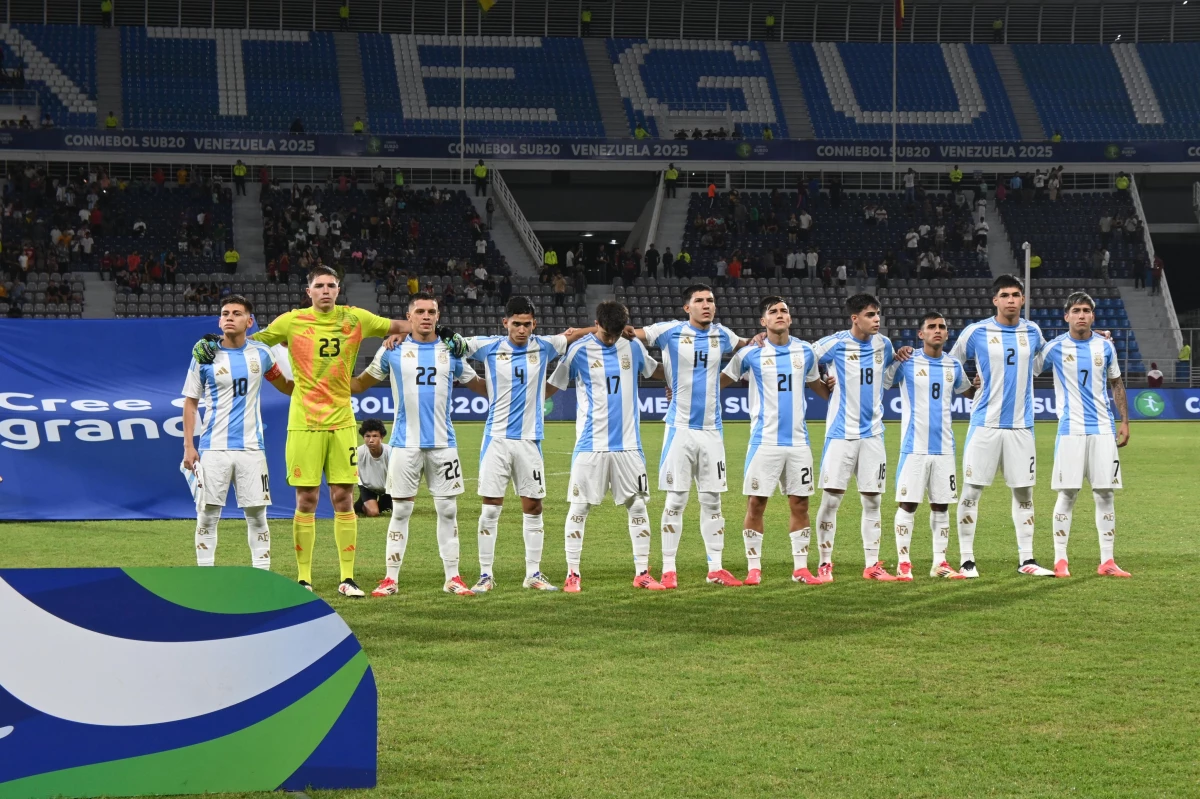 Argentina no pudo golear a Paraguay y el campeón fue Brasil. Foto: X@Argentina