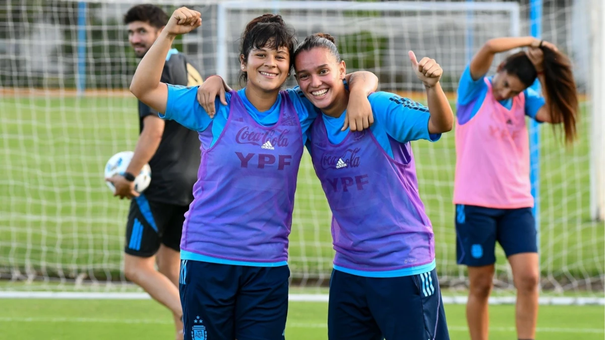 Foto:@Argentina. La Selección se prepara para dos amistosos ante Chile