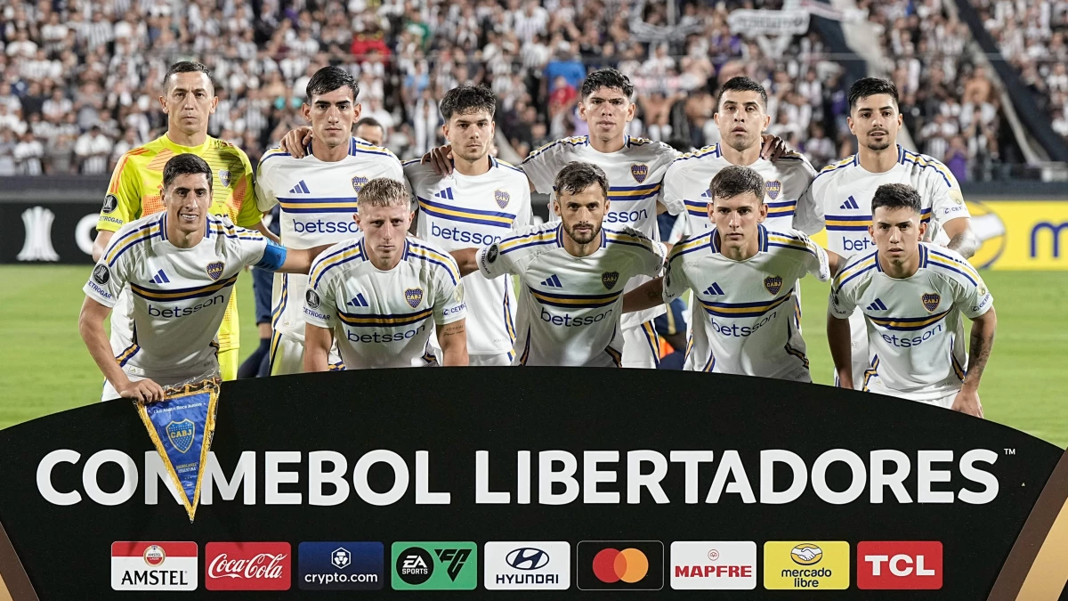 La formación titular de Boca que debutó con derrota ante Alianza Lima en el partido de ida del repechaje de la Copa Libertadores. (Foto: @BocaJrsOficial)&nbsp;