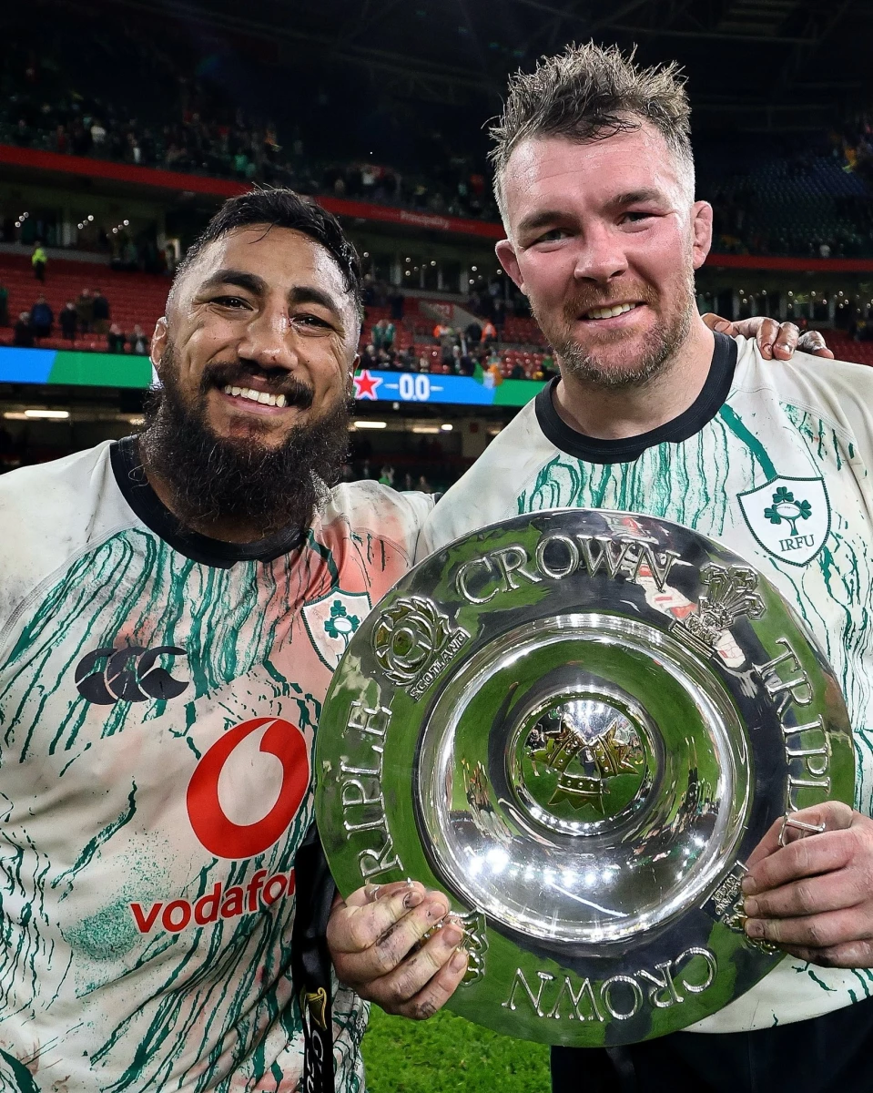 Irlanda celebró &nbsp;un nuevo triunfo en el Seis Naciones (Foto: X@IrishRugby)