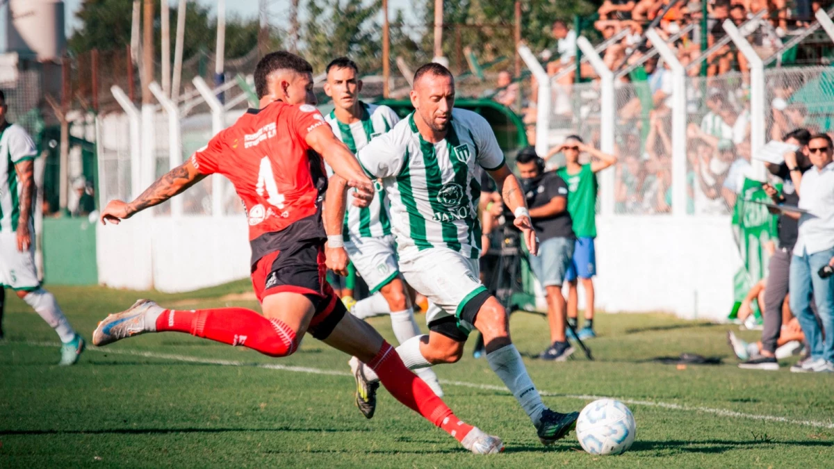 Foto:@Oficial_CASM. El triunfo de San MIguel sobre Deportivo Maipú de Mendoza (2-0) en Los Polvorines