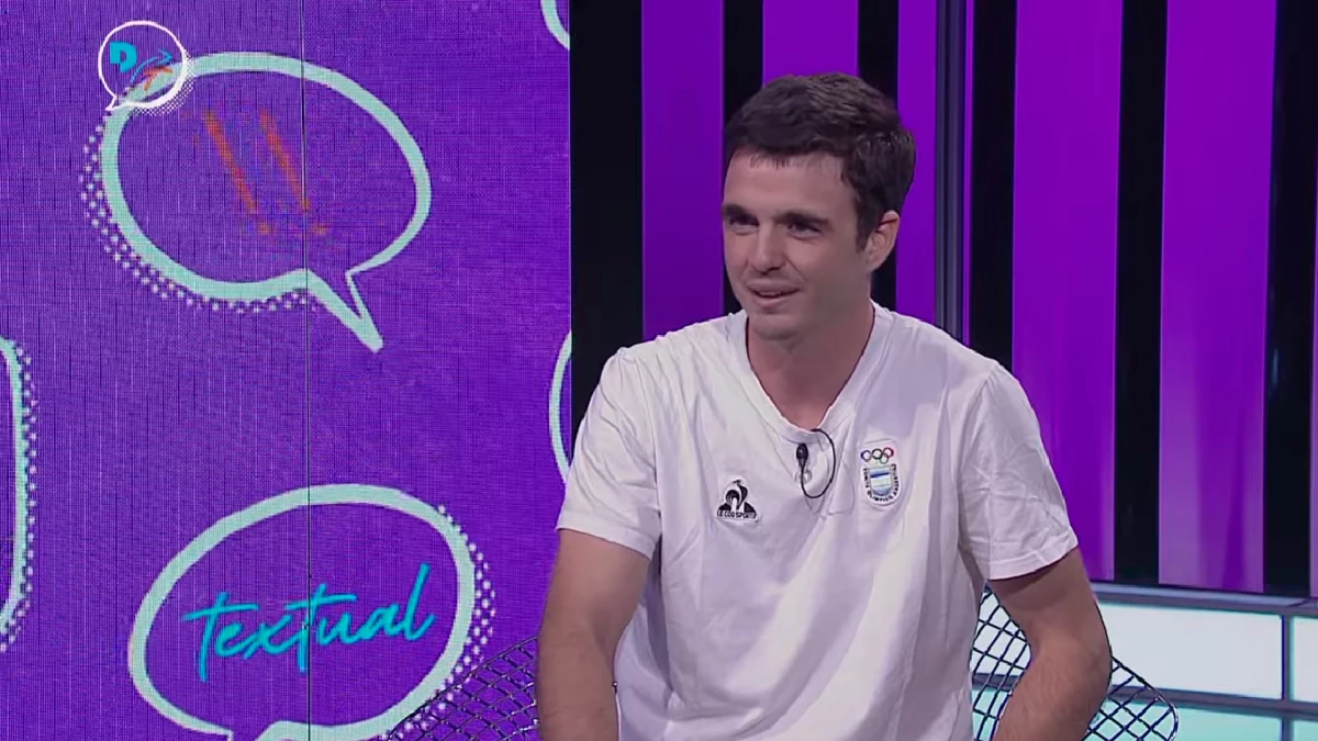 Mateo Majdalani,, a fondo en #DEPORTVTEXTUAL Foto: Captura Video DEPORTV