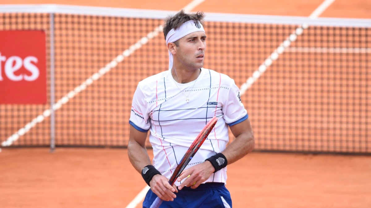 Tomás Etcheverry no pudo avanzar a los octavos de final del Masters 1000 de Montecarlo.&nbsp;