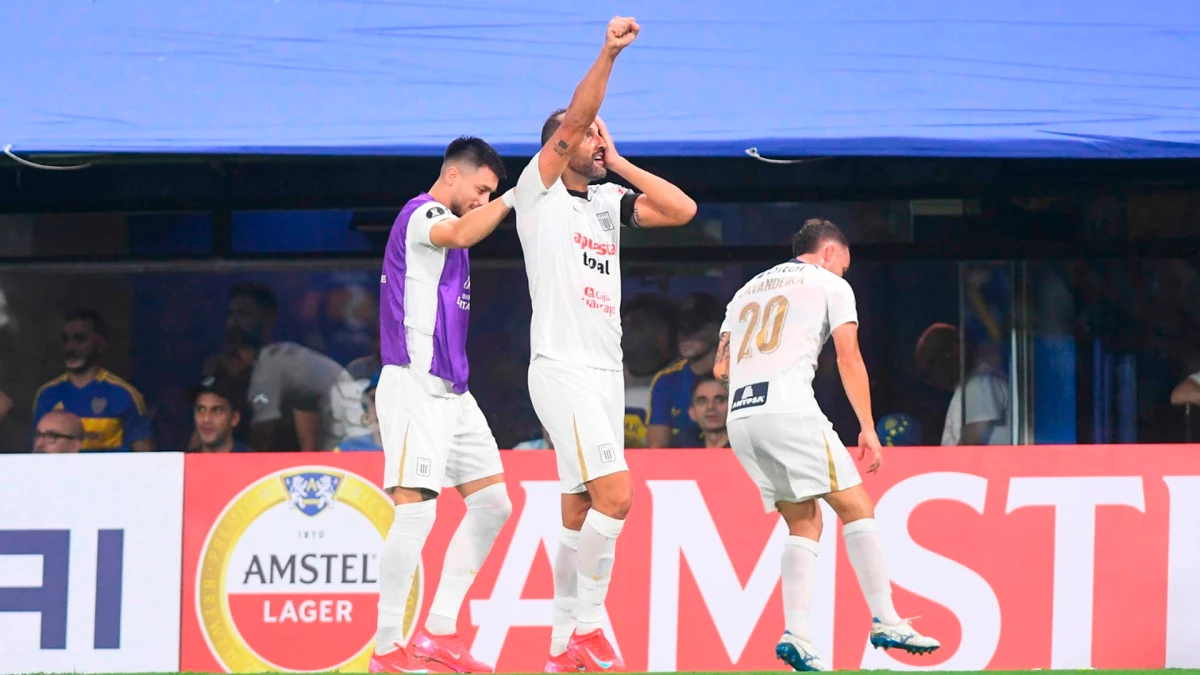 Hernán Barco anotó en la Bombonera para el delitio de los hinchas peruanos | Foto:: Cris Sille - Contenidos Informativos &nbsp;