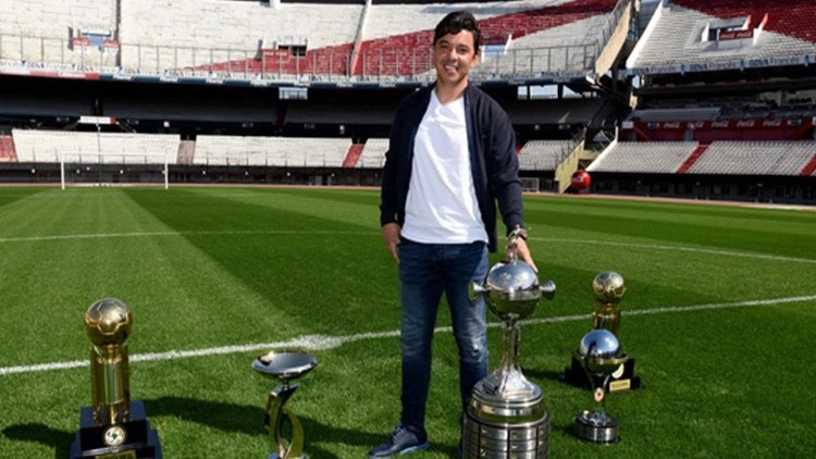 Gallardo es el técnico más ganador y el que más finales jugó en la historia de River (Foto: Prensa River).&nbsp;