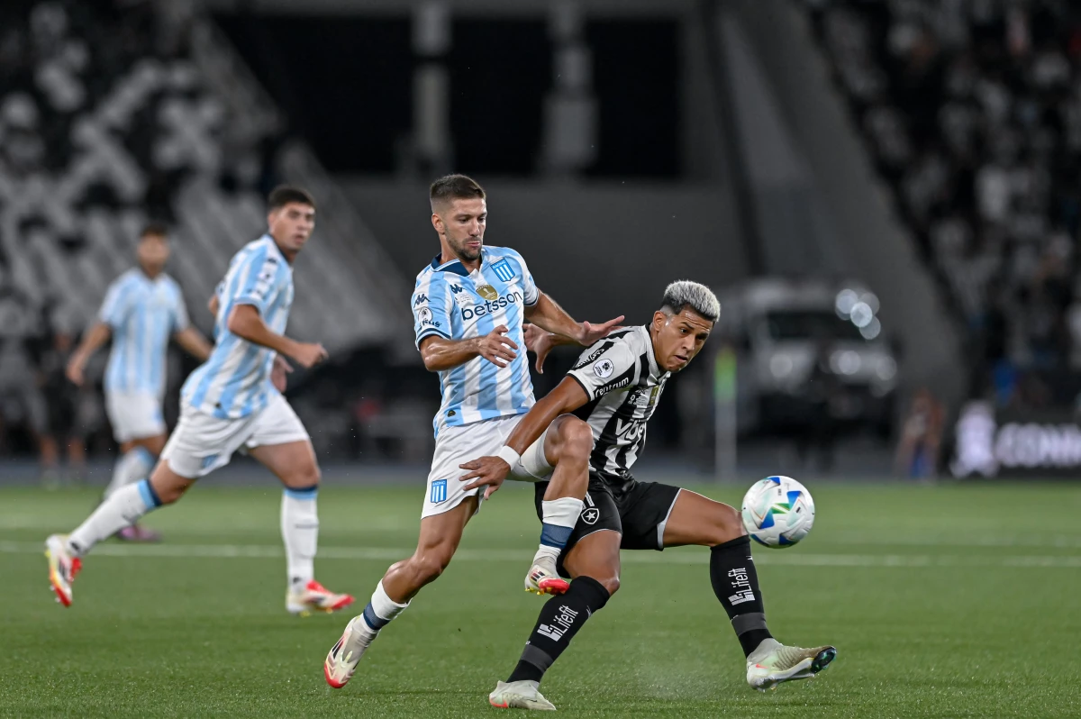 Luciano Vietto, pieza clave del ataque de Racing. Foto: X@ConmebolRecopa