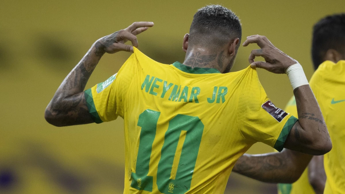 Neymar regresa a la selección brasileña tras su lesión en la rodilla izquierda (Foto: X@CBF_Futebol)