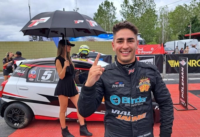 Foto: El quilmeño Hermida consiguió la pole position en la divisional 3 del TC Pista.&nbsp;