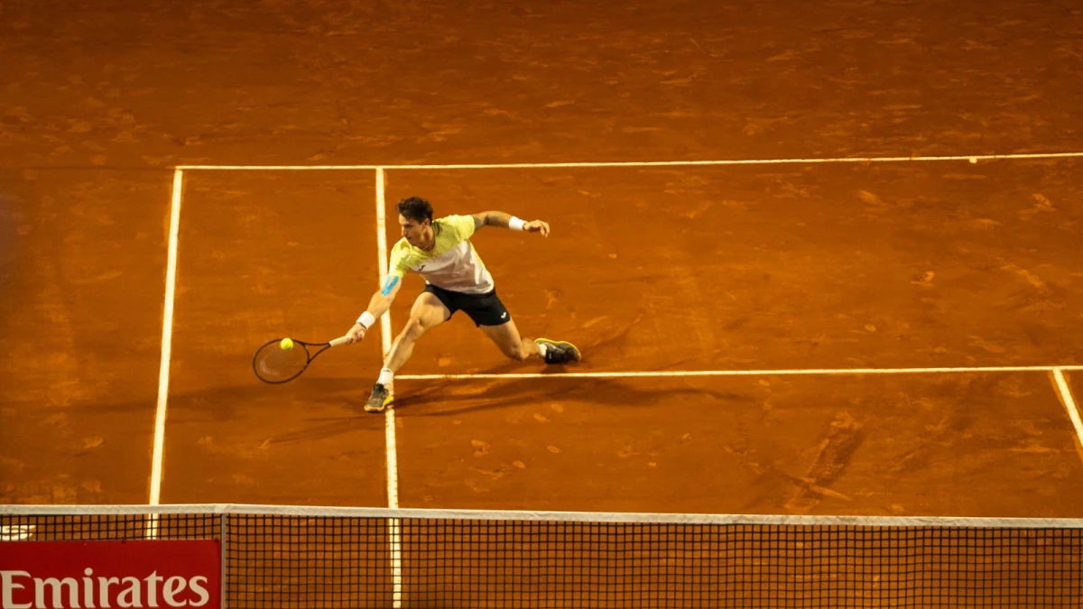Foto: Camilo Ugo Carabelli se instaló en octavos de final del Challenger de Turín&nbsp;