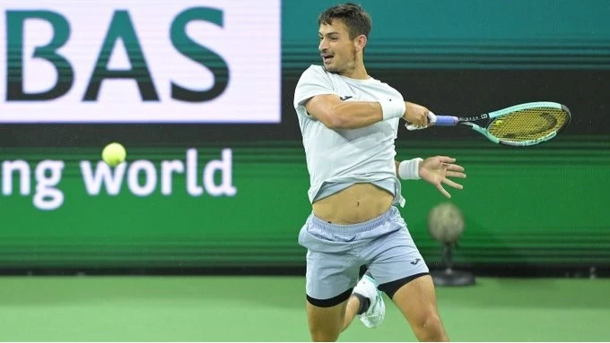 Navone logró la segunda victoria de su carrera en un torneo de la serie Masters (Foto: X@ATPTour_ES).
