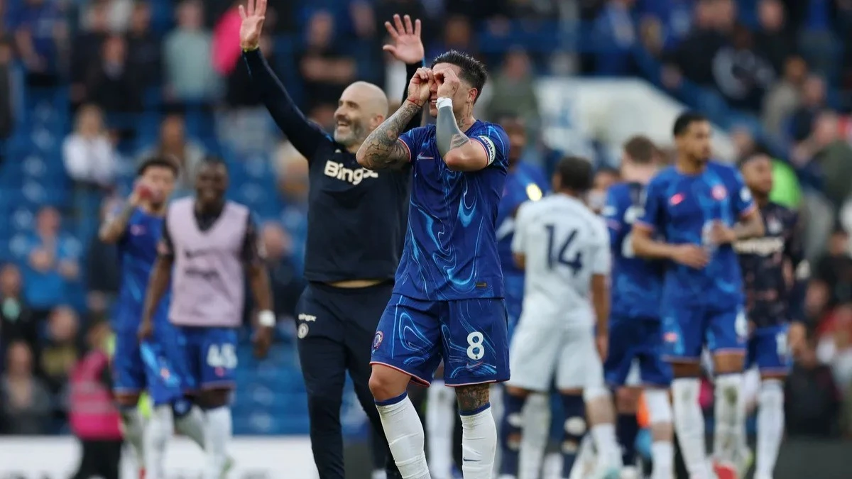 Enzo fue capitán en la victoria de Chelsea (Foto: www.premierleague.com)