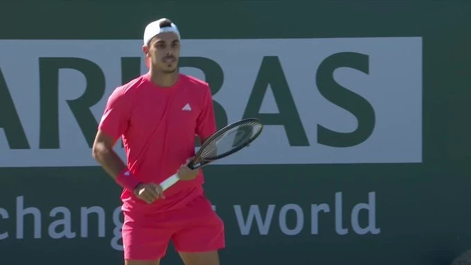 Foto: Francisco Cerúndolo se metió en los octavos de final de Indian Wells&nbsp;