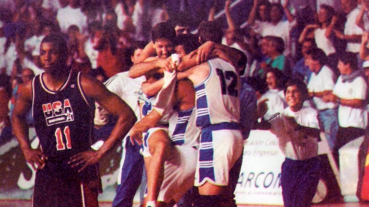 Triunfazo argentino ante los Estados Unidos en básquet | Foto: Archivo Mauro Rizzi Que Digital
