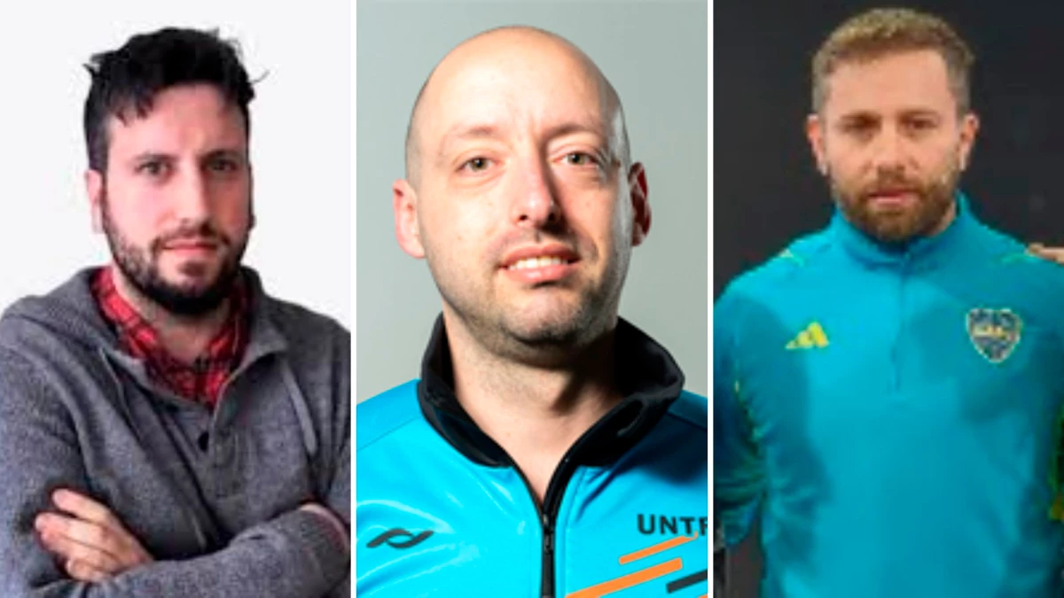 Conde, Dezzutti y Lukac, en un debate sobre datos y estadísticas en el mundo del deporte | Foto: Combo BigData| Untref | Deportv