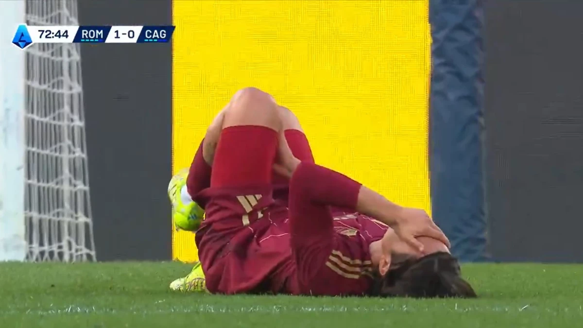 Dybala llora ante una nueva lesión. Foto: Captura de pantalla.