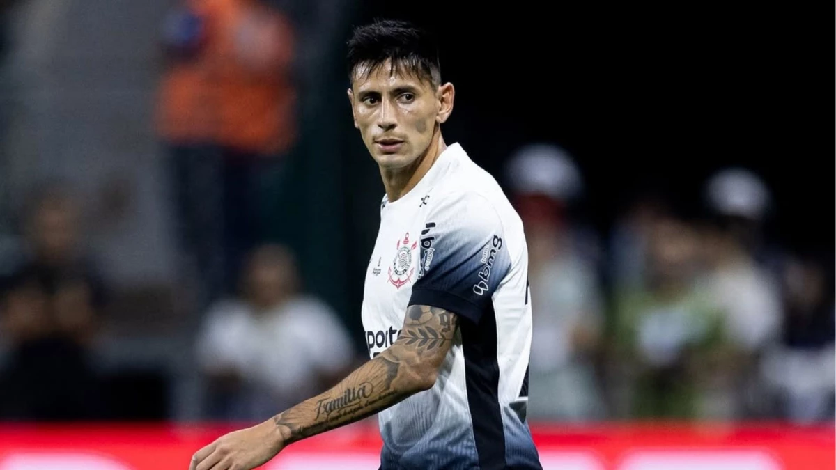&nbsp;Fabrizio Angileri. Foto: “X” de Corinthians (@Corinthians).