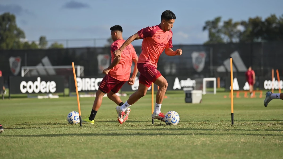Foto: River. El correntino Meza está más cerca de volver a jugar por las necesidades del equipo en la zona de gestación