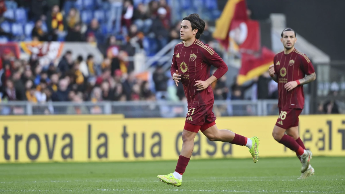 Dybala habló sobre la muerte del Papa en las últimas horas. Foto: X Roma.&nbsp;