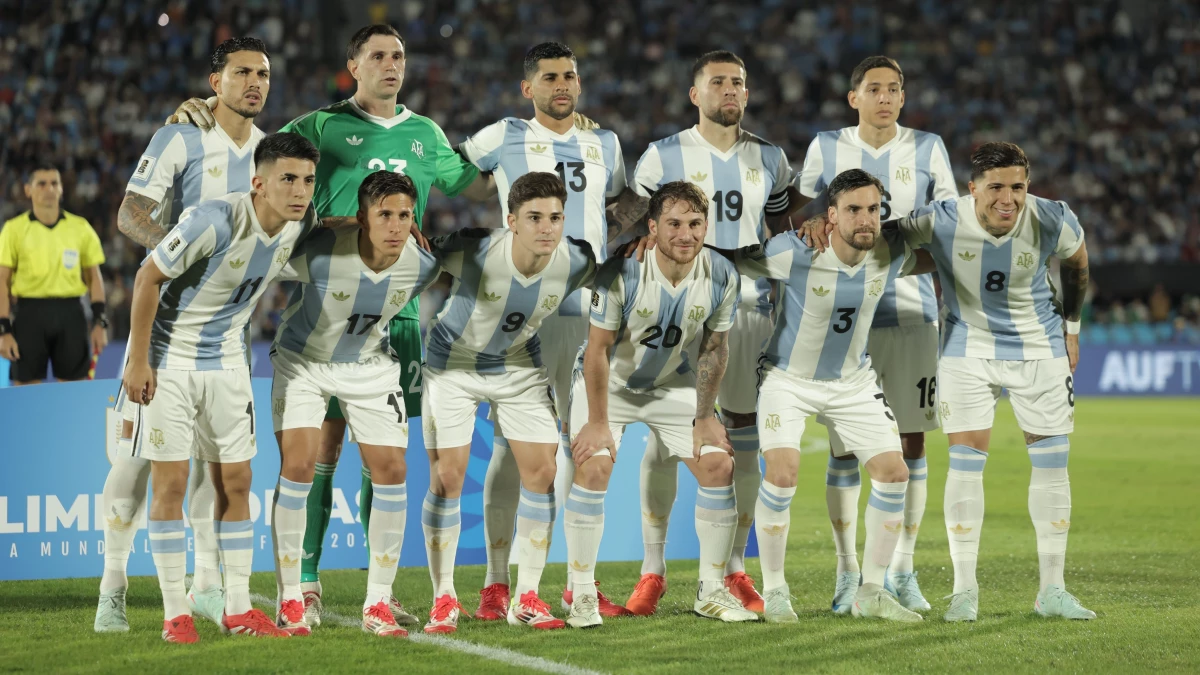 El equipo argentino que salió a jugar al Centenario (Foto: X@Argentina)