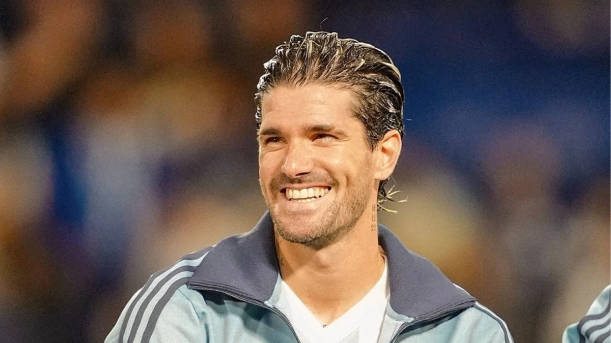 Rodrigo De Paul se acordó de Messi. Foto: Alejandro Santa Cruz.