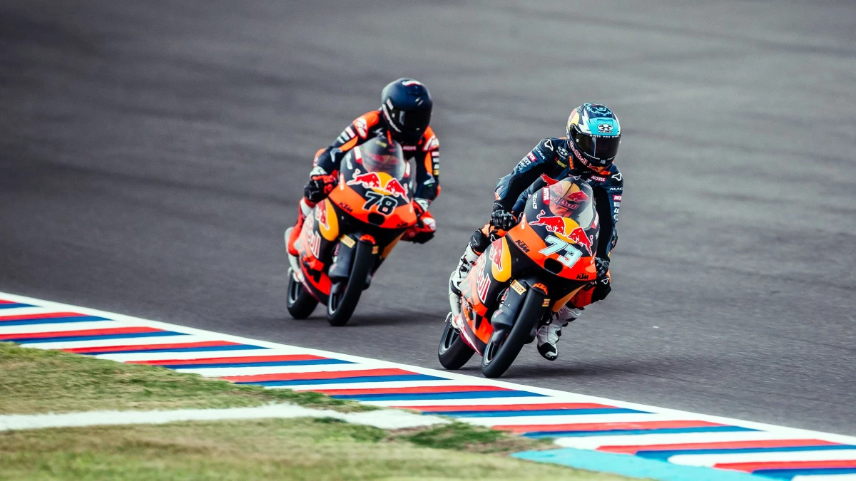 Valentín Perrone buscará completar su primera carrera en el Mundial de Moto3. Foto: tech3racing