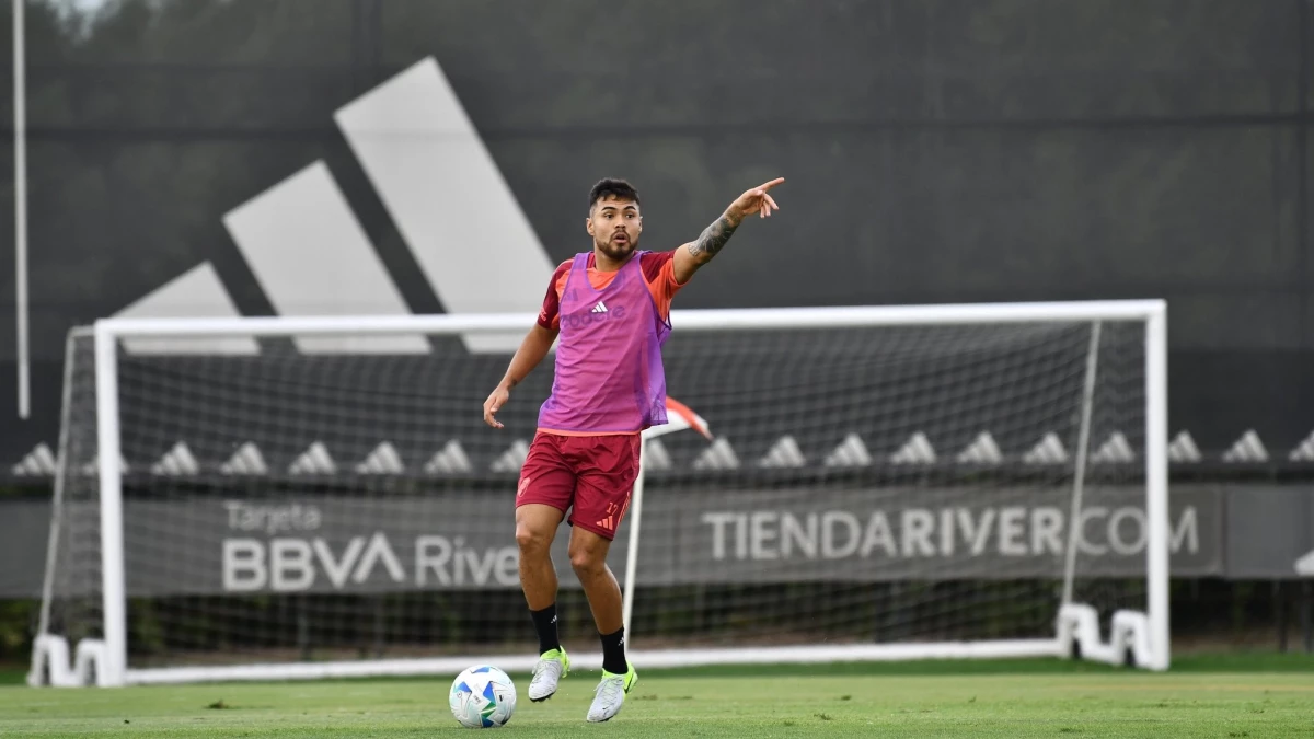 Foto: River Plate. Paulo Díaz sigue analizando ofertas porque sabe que no será tenido en cuenta por Gallardo.