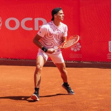 Foto: Federico Coria se metió en el cuadro principal del ATP 250 de Marrakech. @ATPTours_ES
