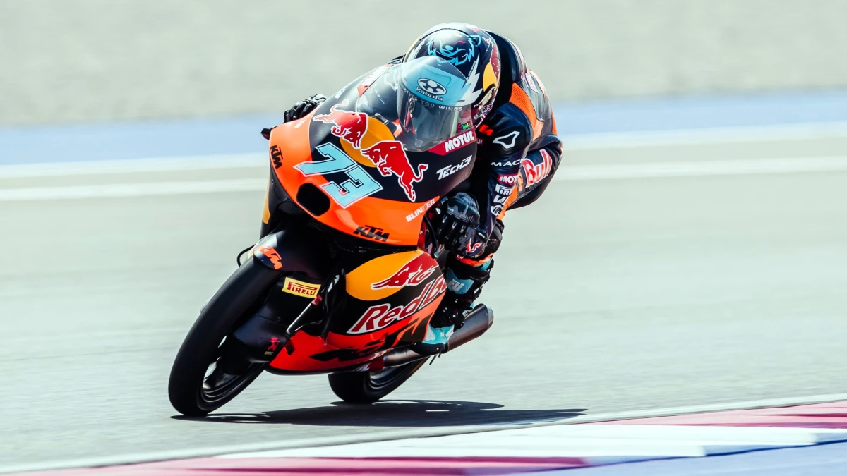 Perrone corrió en el Circuito de Lusail en Qatar. Foto: @tech3racing